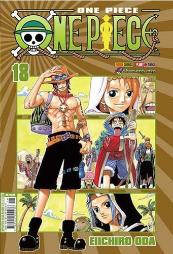 One Piece Vol. 18, de Oda, Eiichiro. Editora Panini Brasil LTDA, capa mole em português, 2005