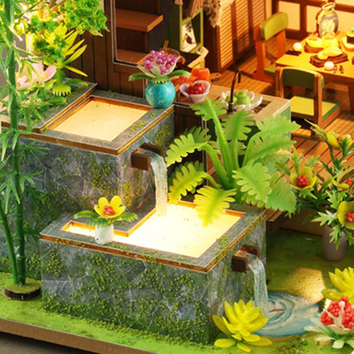 Aplicável A Kits De Casa De Muñecas En Miniatura Diy, Casa