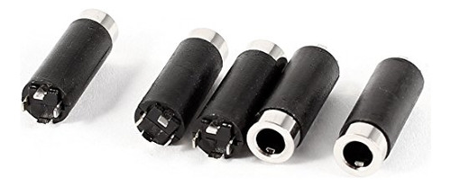 5 Piezas De 4 Polos 35 Mm Adaptador De Conector Jack De Audi