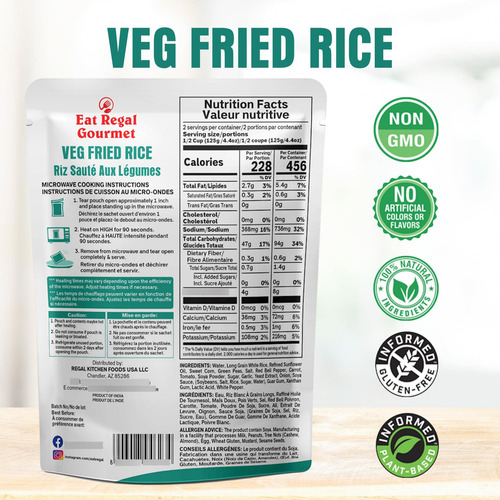 Arroz Para Microondas Variado 3 Sabores Listo En 90 Seg