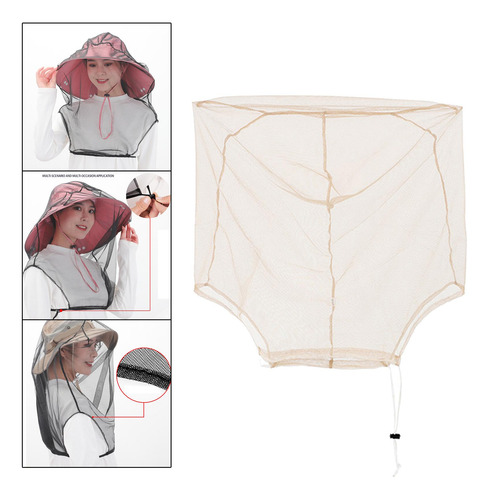 Red De Malla Para La Cara, Cómodo Traje De Para Caqui