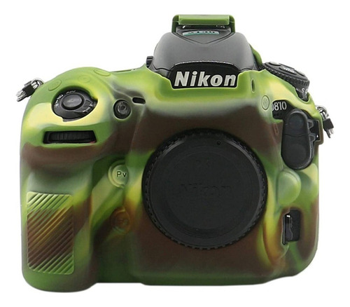 Funda De Silicona Suave Para Cámara Nikon D810 Qsw