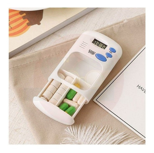 Pastillero Con Alarma Portátil