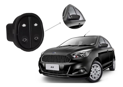 Botao Vidro Elétrico Ford Ka Fiesta E Novo Ka