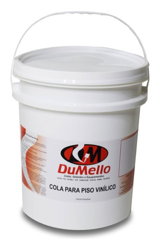 Cola Piso Vinílico Manta Ou Régua Base Água 4kg  Promoção