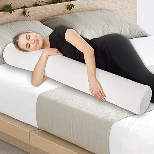 Almohada Para El Cuerpo Con Refuerzo Cilíndrico Con Rodillo 