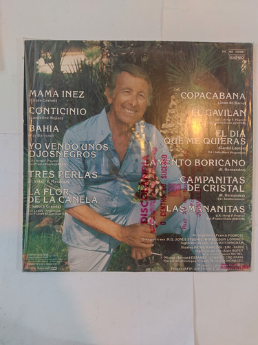 Lp/disco De Vinil Franck Pourcel - Latino Americano 78 (Usado)