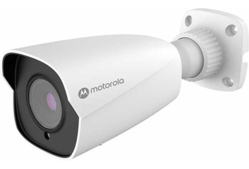 Camera Ip Motorola 5mp Bullet 50m 3.6mm Ip67 Reconhec Facial