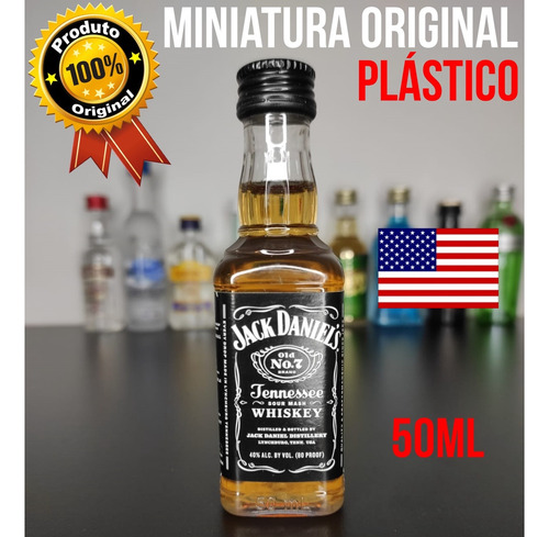 100 Lembrancinhas Jack Daniels 50ml Para Empresas