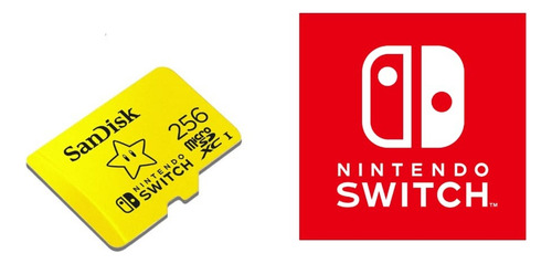 Cartão Memória Sandisk 256 Gb Console Nintendo Switch / Oled