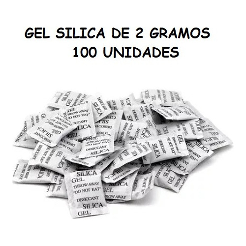 Gel Silica De 2gr Pack De 100 Unidades