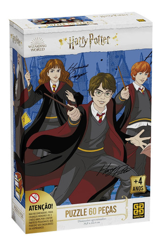 Puzzle 60 Peças Harry Potter Grow