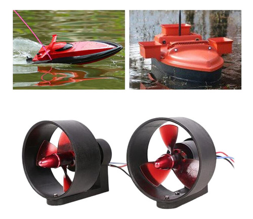 12-24v Propulsor Subaquático Hélice Motor Sem Cw E Ccw