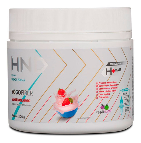 Iogurte Pó Hinode 200g Fibra Emagrece Yogofiber Sabores