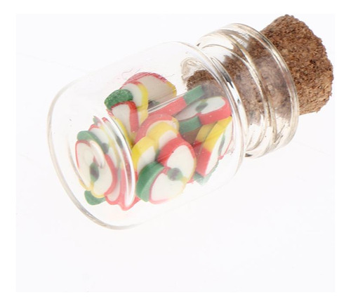 10pcs De Botellas De 1:12 Con Comida, Chips