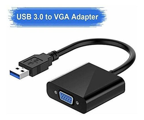 Adaptador Usb A Vga Adaptador Usb 3020 A Vga Conversor De Vi