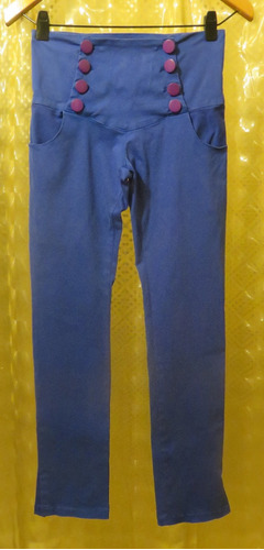 Pantalon Azul Francia Ricky Sarkany - Small 