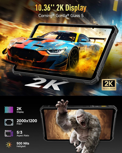 Ulefone Armor Pad 3 Pro - Resistente Pantalla Grande 10,4