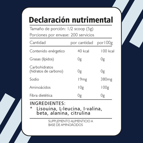 Aminoácidos 911 Suplements 1 Kg Varios Sabores 100 Servis Limón