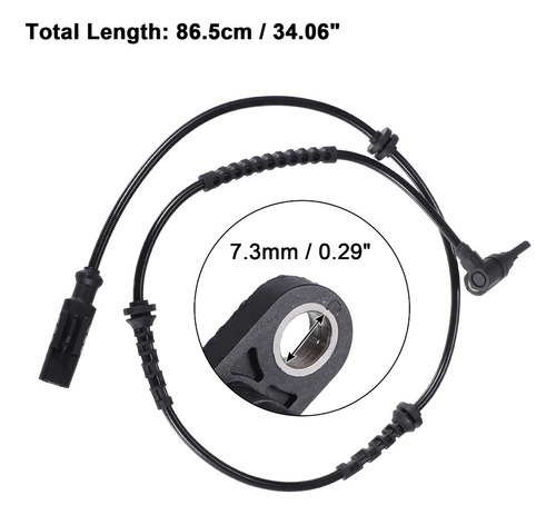 Sensor Abs Para Vauxhall Corsa Mk Iv (d) 2006- Front