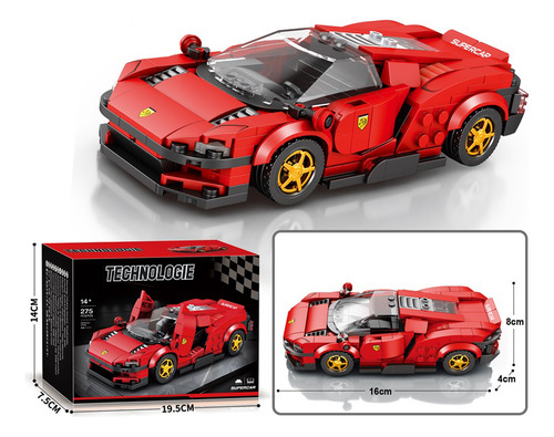 Bloques De Construcción Para Autos Deportivos Speed Champion