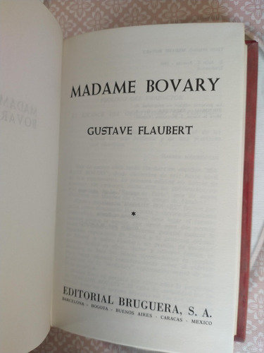 Madame Bovary - Gustave Flaubert - Bruguera