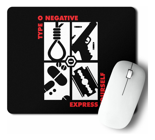 Mouse Pad Type O Negative (d0354 Boleto.store)
