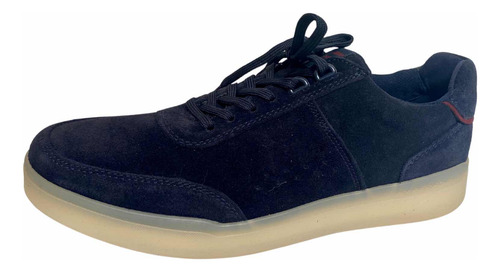Tenis Azul Marino Flexi Hombre Talla 28.5mx Mod. 408902 Piel