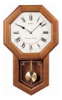 Reloj Seiko Oak Schoolhouse Con Timbre Y Péndulo