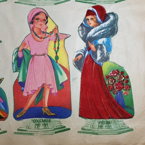 Imagen 6 de 10 de Antiguas Figuritas Terciopelo Con 164 Figuritas Mag 59905
