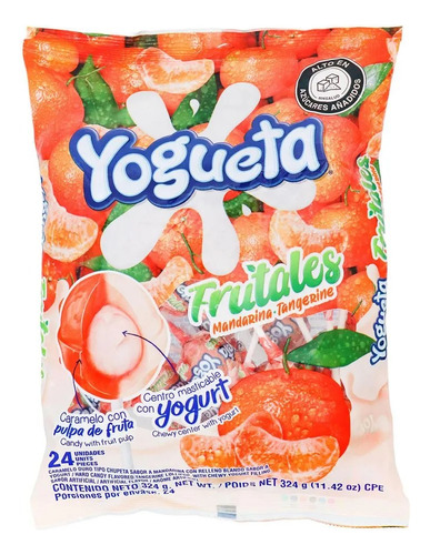 Yogueta Mandarina X 24 Und