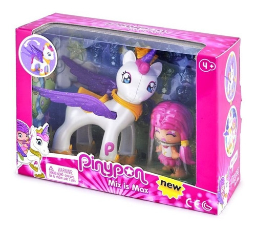 Pinypon - Unicornio Y Figura Coleccionable