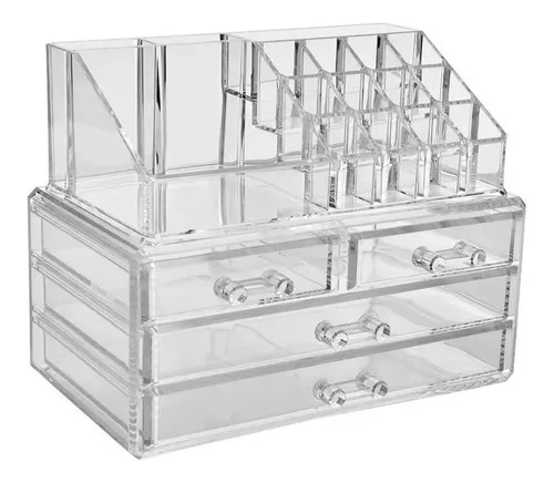 Organizador Maquillaje Acrilico Transparente Krsdd Fuller