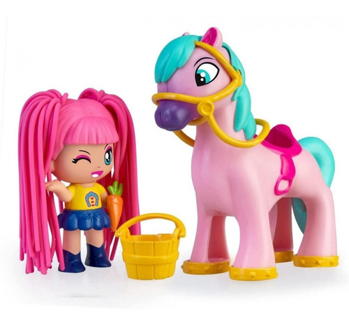 Caballo Pelos Al Viento Pinypon Muñeca Toy New 17180 Bigshop