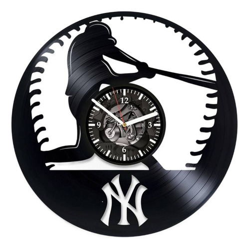 Reloj Corte Laser 3063 New York Yankees Bateador