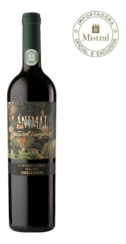 Vinho Tinto Animal Malbec 2021 Tikal - Ernesto Catena 750ml