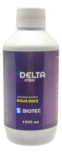 Acelerador Biológico Aquário Deltafish 1000ml Trata 6600l