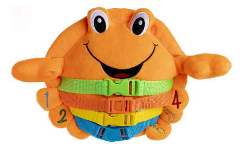 Juego De Hebillas Barney Crab Toddler Early Learning Habilid
