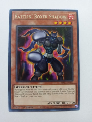 Battlin' Boxer Shadow - Rare    Ld10