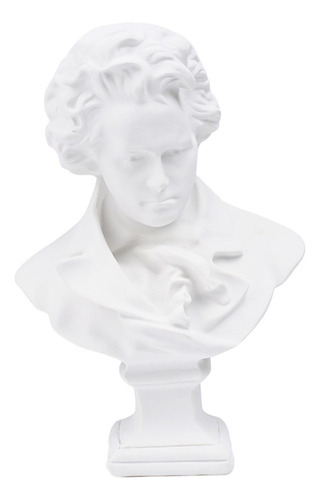 , Réplica De Estátua De Busto De Resina Beethoven De 6