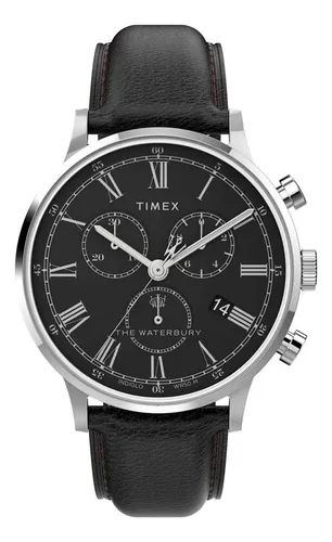 comprar Reloj Timex Waterbury Classic Chrono 40 Mm Tw2u88300vq Para 