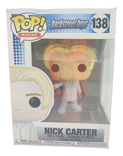 Funko Pop Rocks Nick Carter Backstreet Boys 138 