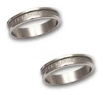 Comprar Alianzas Matrimonio Oro Blanco 18k Cod: 5002 Joyeria Esponda