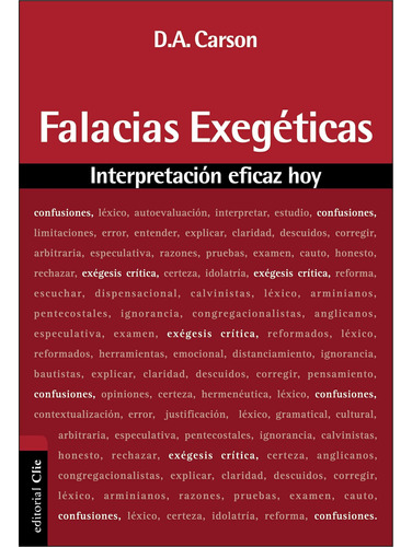 Libro: Falacias Exegéticas: Interpretación Eficaz Hoy (spani