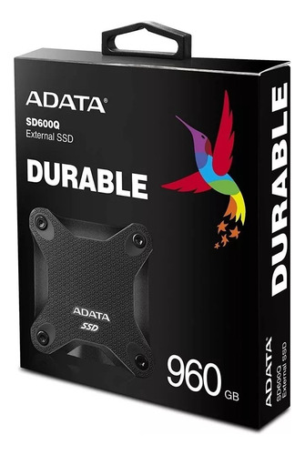  Disco Solido Adata Durable Sd600q External Ssd 960gb