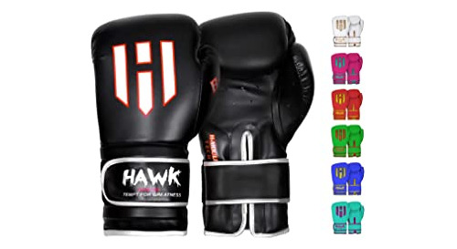 Guantes De Boxeo Hawk Para Entrenamiento Pro Hombres Y Mujer