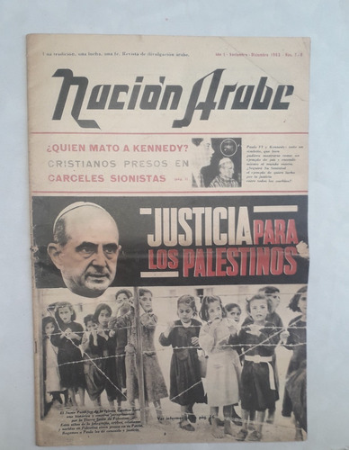 Revista Antigua * Nacion Arabe * Año 1963 N° 7