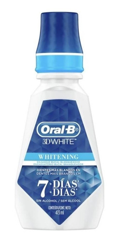 Enjuague Bucal Oral-b 3d White Brilliant Fresh 473 Ml