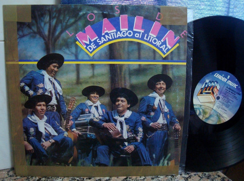 Disco Vinilo Los De Mailin De Santiago Al Litoral Lp Nuevo 