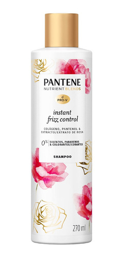 Shampoo Pantene Instant Frizz Control 270 Ml